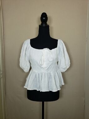 NWT Shein Peplum Top